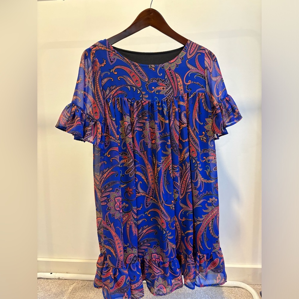 Custom made. Beautiful dress. Babydoll style.